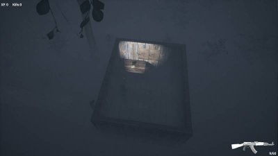 Soldier in the darkness